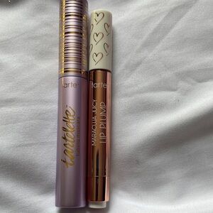Tarte Lash Mascara - Purple and Gold and lip plump maracuja juicy